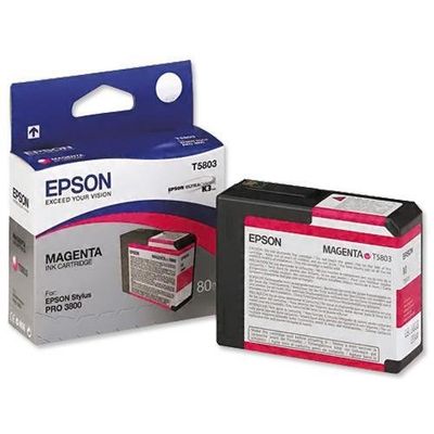 Epson C13T580300/T5803 Ink cartridge magenta 80ml for Epson Stylus Pro