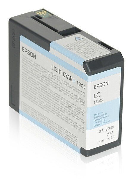 Epson C13T580500/T5805 Ink cartridge light cyan 80ml for Epson Stylus - Image 1