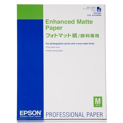 Epson Enhanced Matte Paper. DIN A2. 192g/m². 50 Sheets