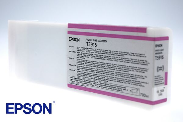 Epson C13T591600/T5916 Ink cartridge light magenta 700ml for Epson Sty