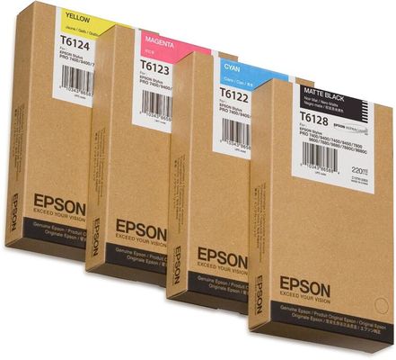 Epson C13T612300/T6123 Ink cartridge magenta 220ml for Epson Stylus Pr