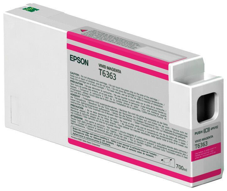 Epson C13T636300/T6363 Ink cartridge magenta 700ml for Epson Stylus Pr - Image 1