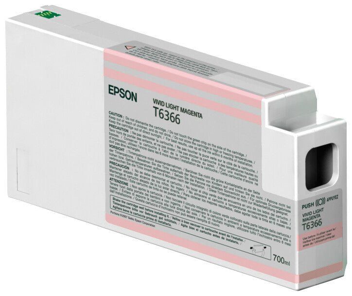 Epson C13T636600/T6366 Ink cartridge light magenta 700ml for Epson Sty - Image 1