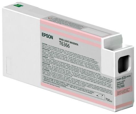 Epson C13T636600/T6366 Ink cartridge light magenta 700ml for Epson Sty