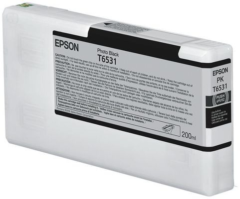 Epson C13T653100/T6531 Ink cartridge foto black 200ml for Epson Stylus
