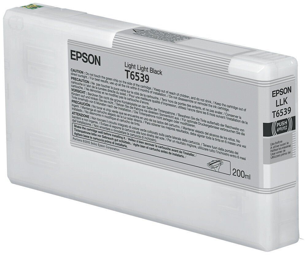 Epson C13T653900/T6539 Ink cartridge light light black 200ml for Epson - Image 1