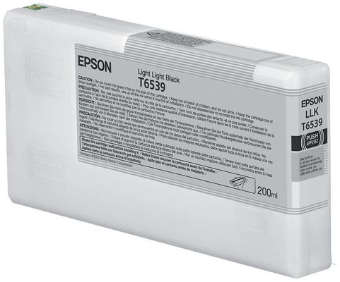 Epson C13T653900/T6539 Ink cartridge light light black 200ml for Epson