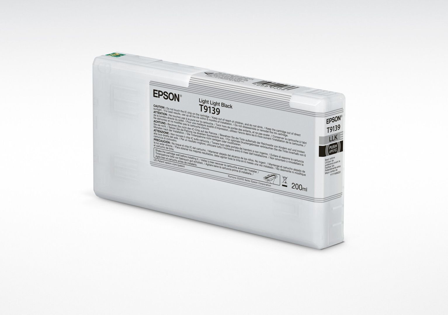 Epson C13T913900/T9139 Ink cartridge light light black 200ml for Epson - Image 1