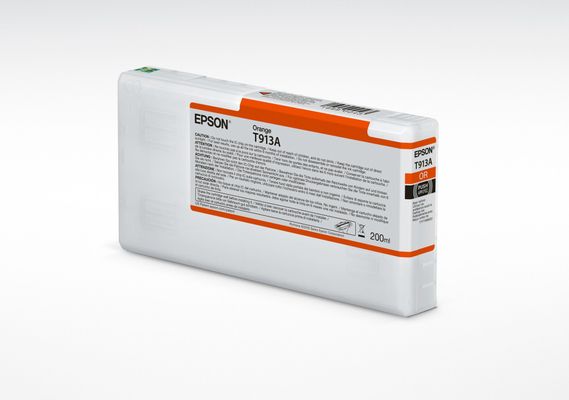 Epson C13T913A00/T913A Ink cartridge orange 200ml for Epson SC-P 5000/