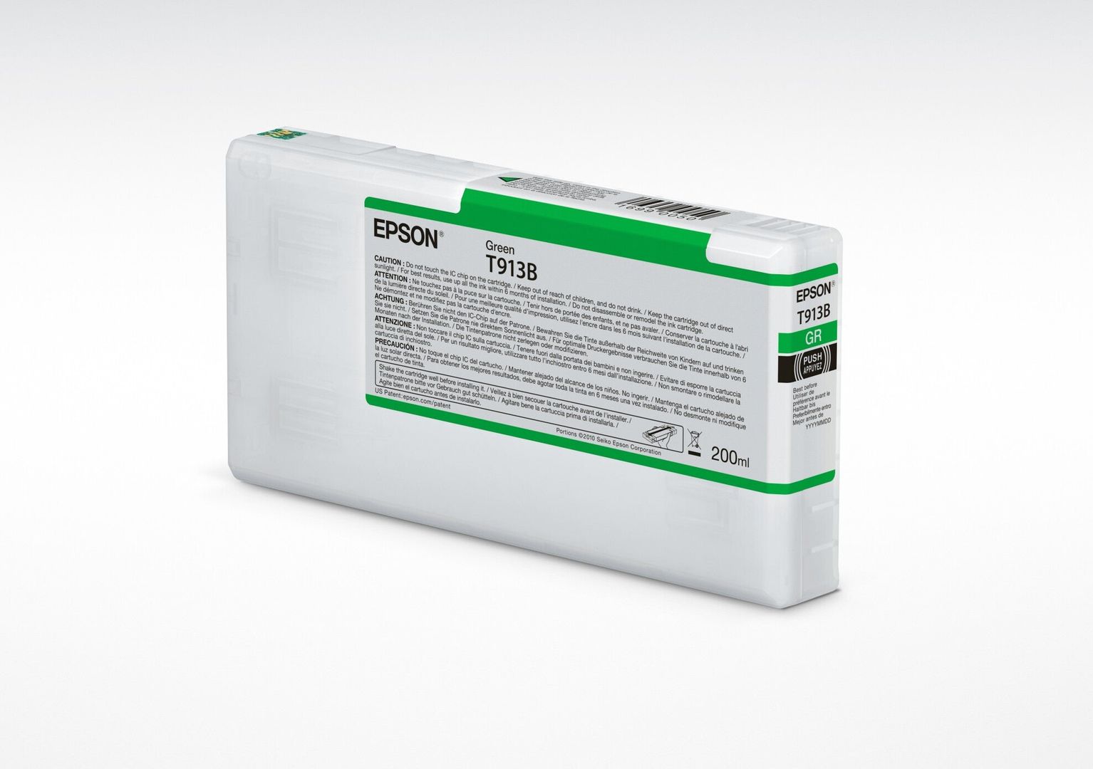 Epson C13T913B00/T913B Ink cartridge green 200ml for Epson SC-P 5000/V - Image 1