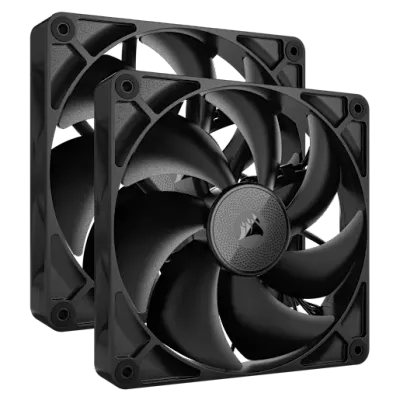 Corsair iCUE LINK RX140 Computer case Fan 14 cm Black 2 pc(s) - Thumbnail 2