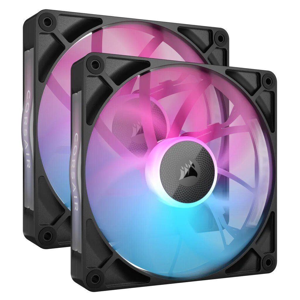 Corsair iCUE LINK RX140 RGB Computer case Fan 14 cm Black 2 pc(s) - Image 1