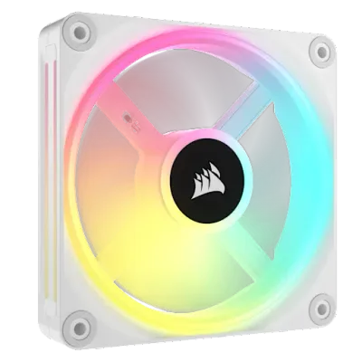 Corsair CO-9051005-WW computer cooling system Computer case Fan 12 cm White 1 pc(s) - Thumbnail 2