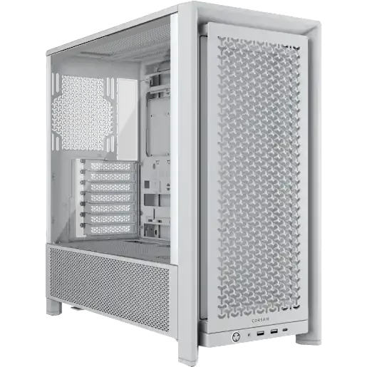 Corsair FRAME 4000D Midi Tower White - Image 1
