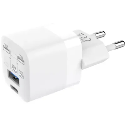 Vision TC-PUSBEU/30 mobile device charger Laptop, Smartphone, Tablet White AC Fast charging Indoor - Thumbnail 2