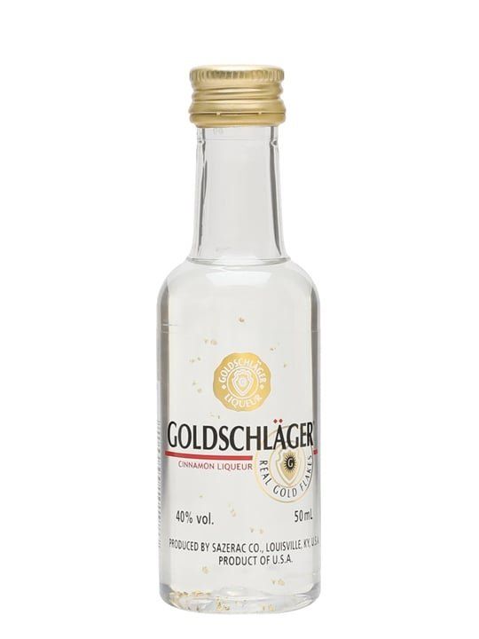 Goldschläger Cinnamon Schnapps Liqueur Miniature, 5 cl - Image 1