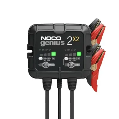 NOCO NOCO GENIUS2X2 2-Bank 4A Smart Battery Charger (6/12V) - Thumbnail 2