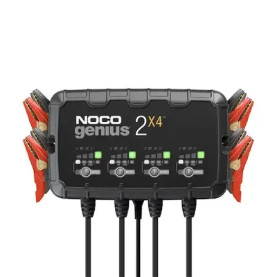 NOCO NOCO GENIUS2X4 4-Bank 8A Smart Battery Charger (6/12V) - Thumbnail 2