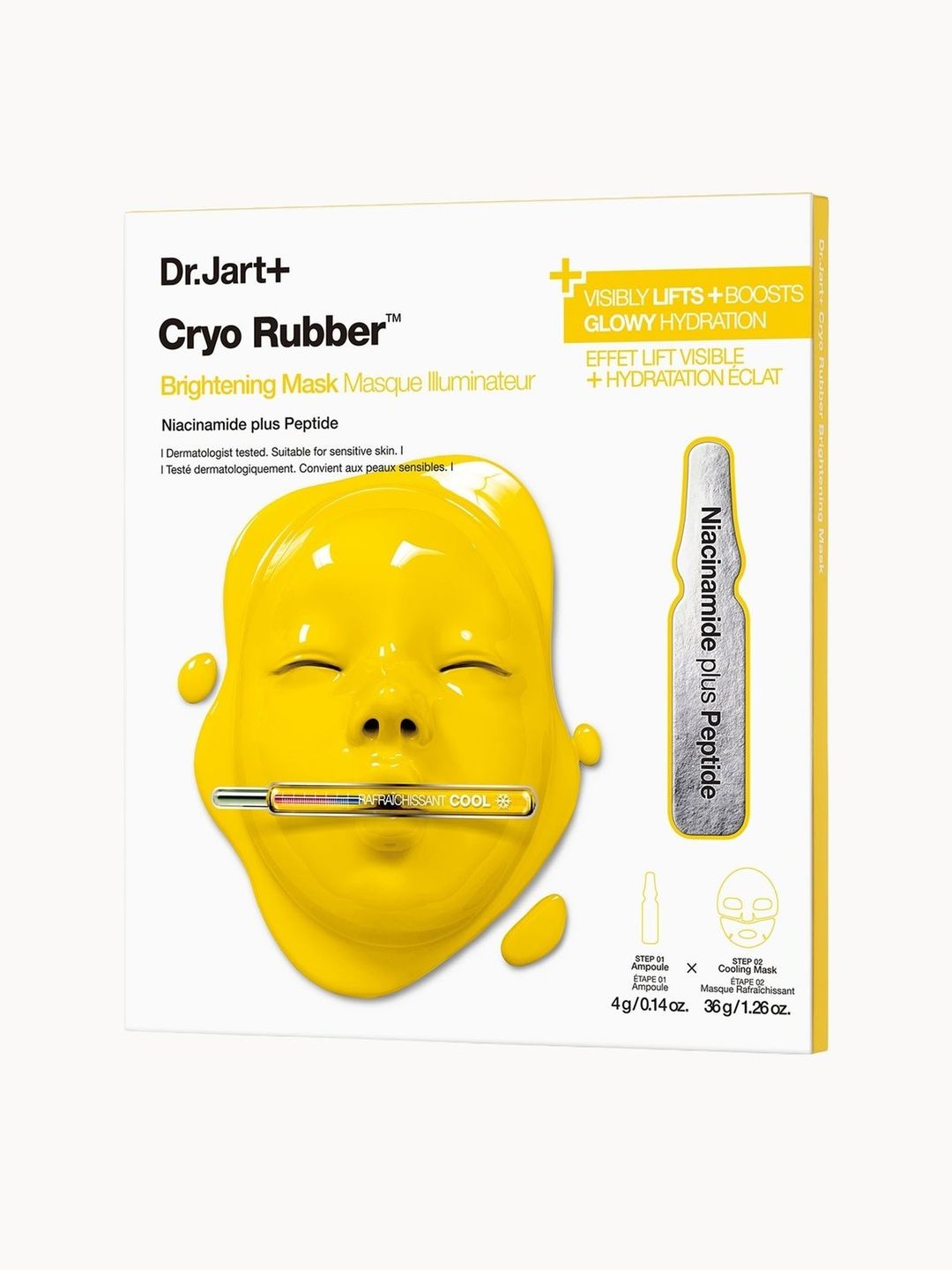Dr.Jart+ Cryo Rubber™ Brightening Hydrogel Mask with Niacinamide - Image 1