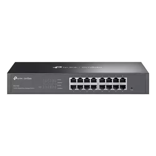 TP-Link Omada ES216G network switch Managed L2 Gigabit Ethernet (10/100/1000) Black - Image 1