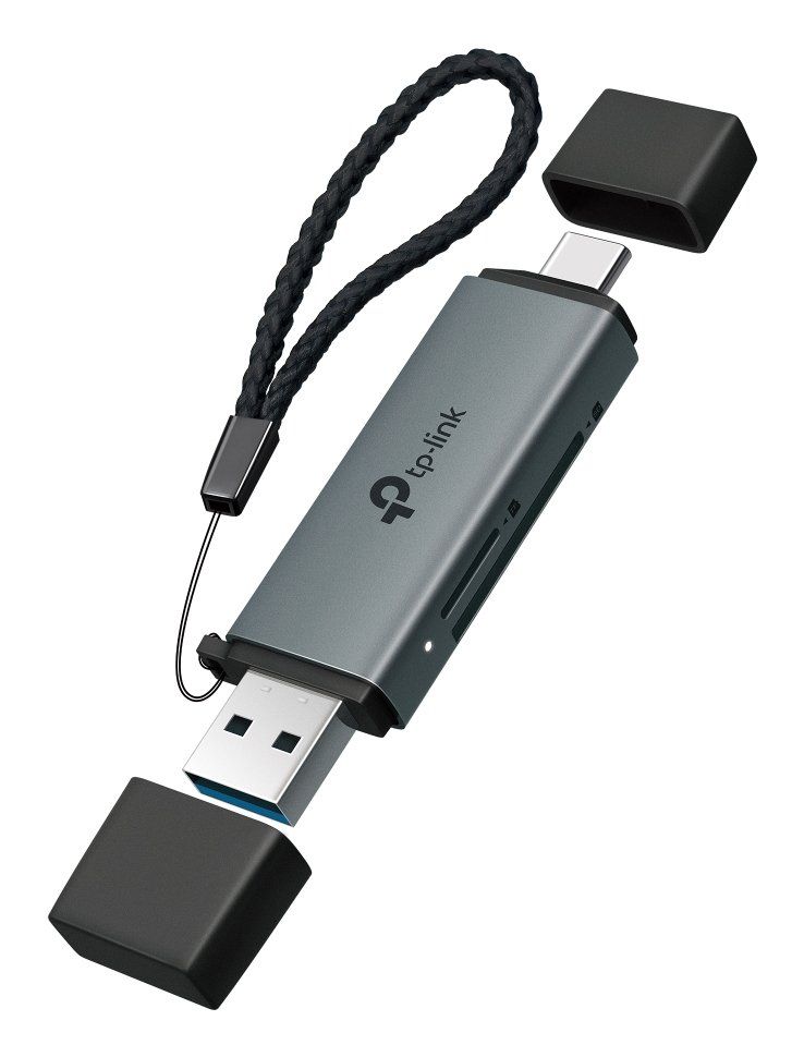 TP-Link UA430D card reader USB 3.1 Black - Image 1