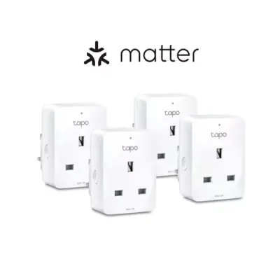 TP-Link Tapo Mini Smart Wi-Fi Plug, Energy Monitoring - Thumbnail 2
