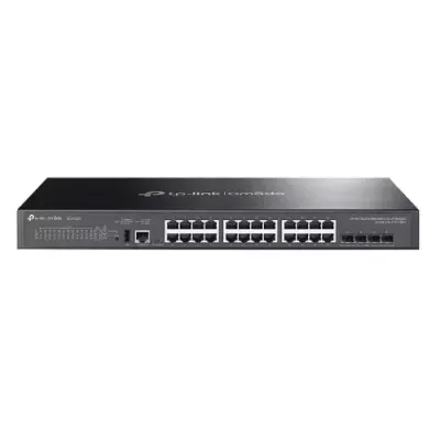 TP-Link Omada SG5428X network switch Managed L3 Gigabit Ethernet (10/100/1000) Black - Thumbnail 3