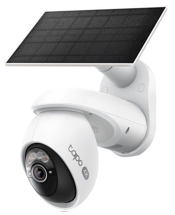 TP-LINK Tapo C660 Solar-powered 4K Ultra HD WiFi Security Camera Kit, White - Image 1