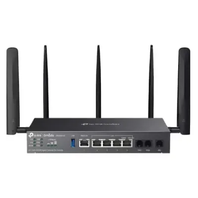 TP-Link Omada DR3650V-4G wireless router Gigabit Ethernet Dual-band (2.4 GHz / 5 GHz) Black - Thumbnail 2