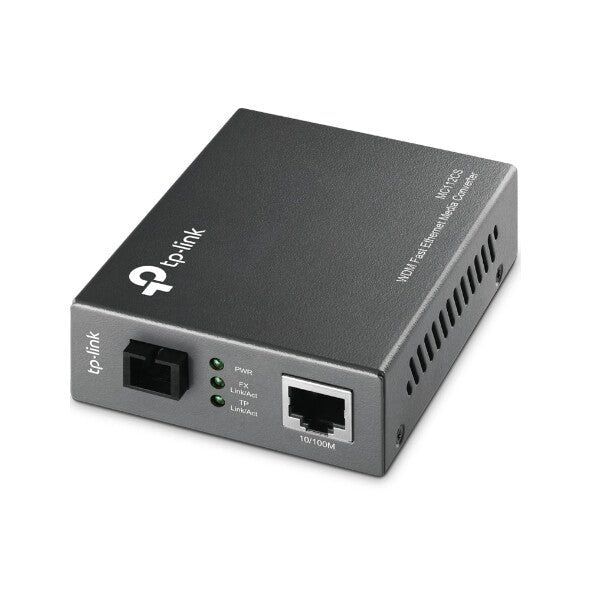 TP-Link MC112CS network media converter 100 Mbit/s Single-mode Black - Image 1