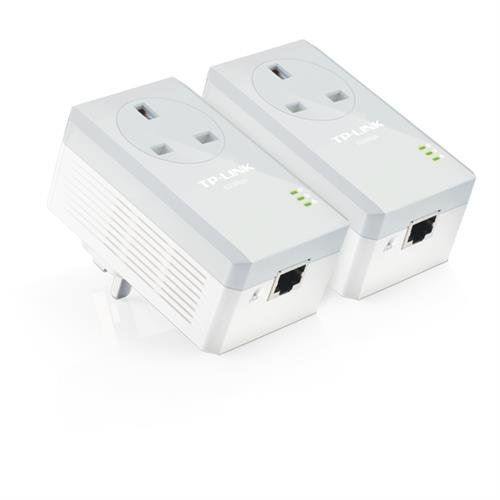 TP-Link Passthrough Powerline 600 Starter Kit. 1 Port - Image 1