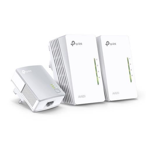 TP-Link Powerline 600 Wi-Fi 3-pack Kit - Image 1