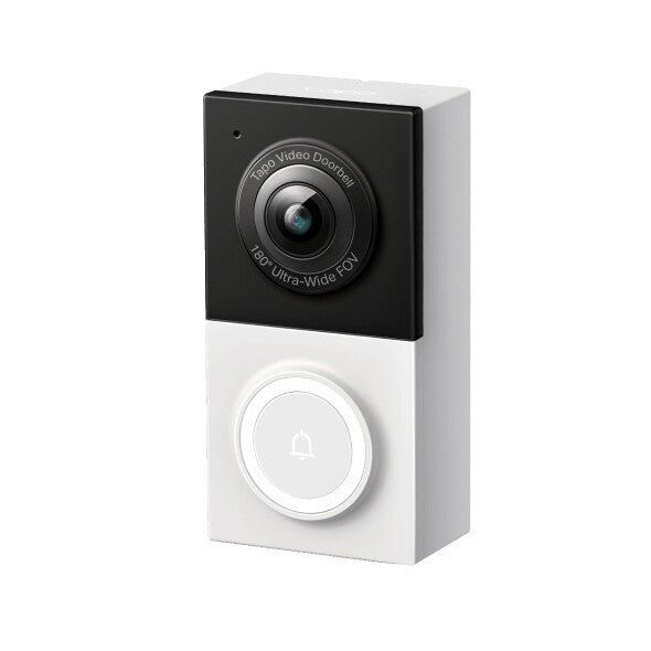 TP-Link Tapo Smart Wired Video Doorbell Black. White - Image 1