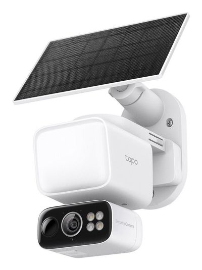 SOLAR FLOOD PAN/TILT SEC CAM KIT
