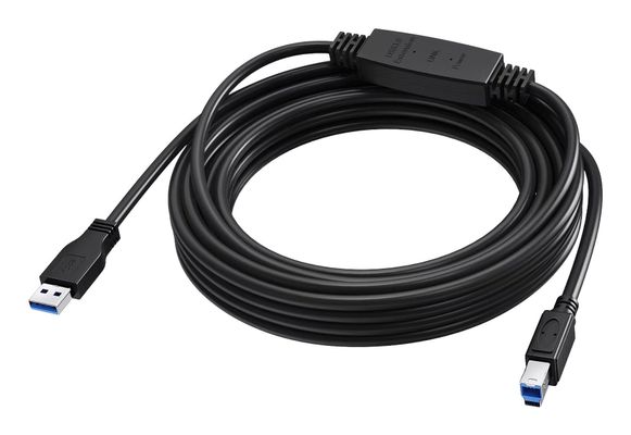 Vision TC 5MUSB3.0+/BL USB cable USB 3.2 Gen 1 (3.1 Gen 1) 2 m USB A USB B 5 Gbit/s Black