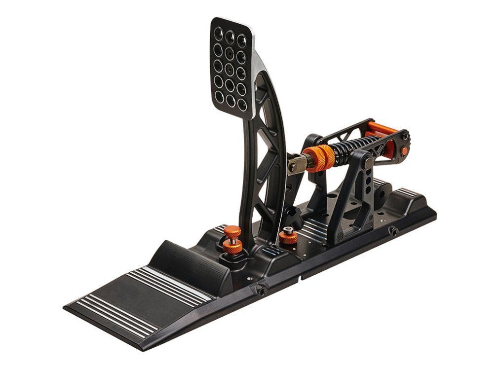 Asetek 40-010-0000002 Gaming Controller Black, Orange, White Pedals PC - Image 1