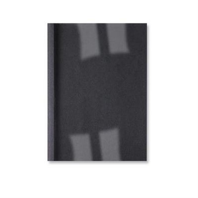 GBC LeatherGrain Thermal Binding Covers 1.5mm Black (100)