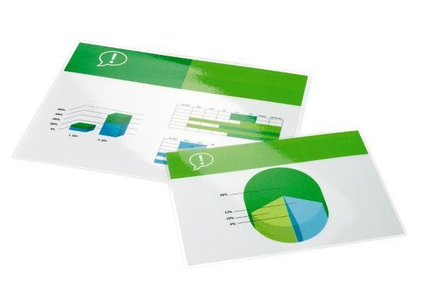 GBC Lamination Pouch A2 125 Micron - Image 1