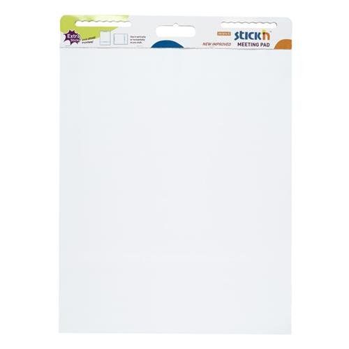 Valuex Flipchart Meeting Pad Extra Sticky 762 X 635Mm 30 Sheets Per Pad (Pack 2) - 21509-2 - Image 1