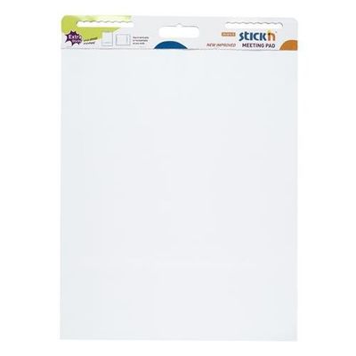 Valuex Flipchart Meeting Pad Extra Sticky 762 X 635Mm 30 Sheets Per Pad (Pack 2) - 21509-2