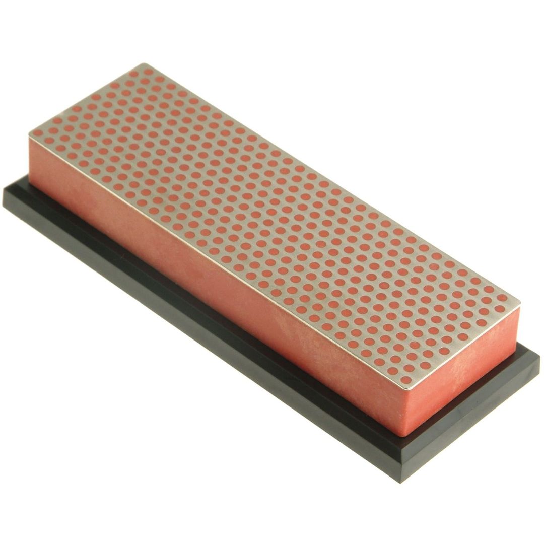 DMT diamond whetstone 150 mm 220 grit extra coarse in hardwood box black - Black - Image 1