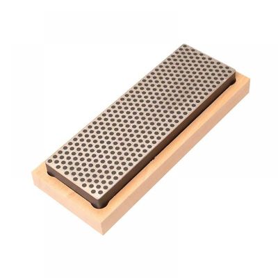 DMT diamond whetstone 150 mm 220 grit extra coarse in hardwood box black - Black - Thumbnail 2
