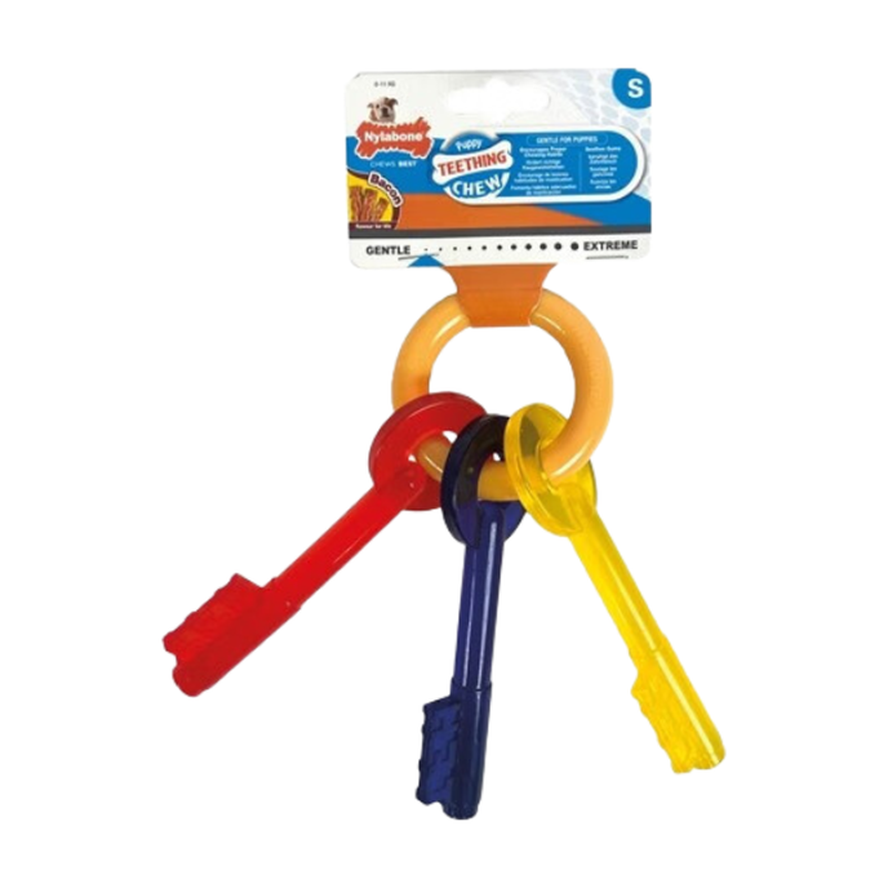 Nylabone Puppy Teething Keys - Small - Image 1