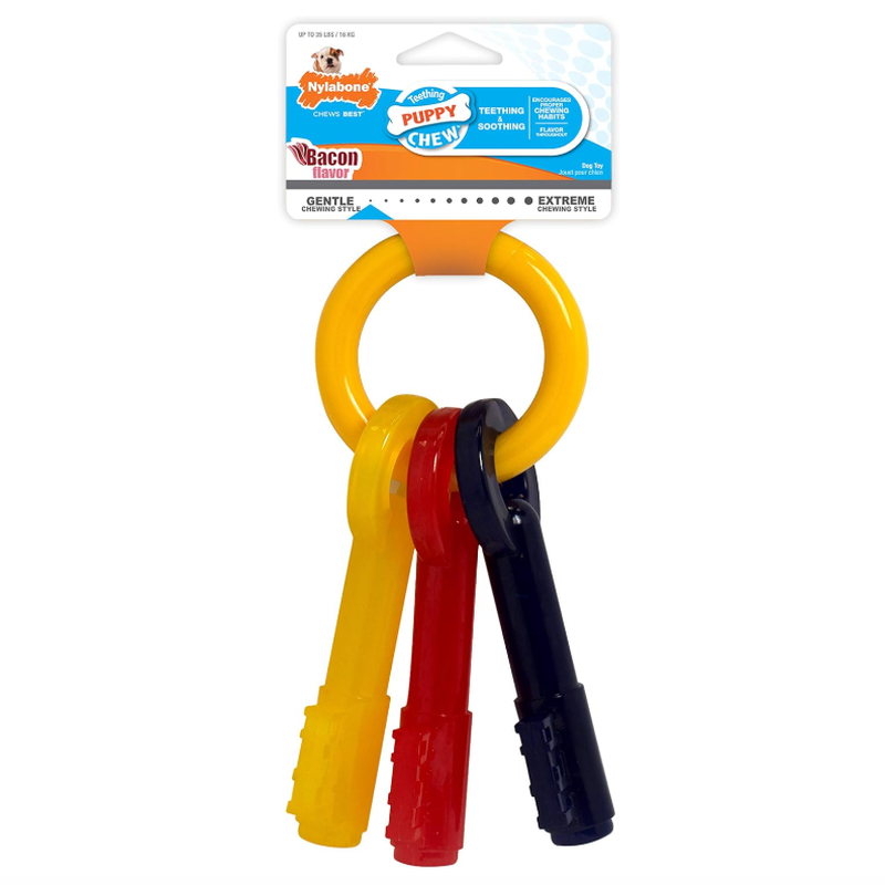 Nylabone Puppy Teething Keys - Medium - Image 1