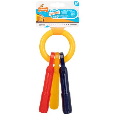 Nylabone Puppy Teething Keys - Medium - Thumbnail 2