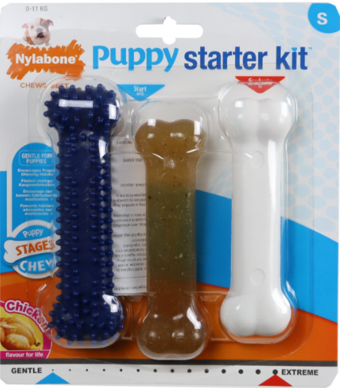 Nylabone Small Breeds Puppy Starter Kit - Image 1