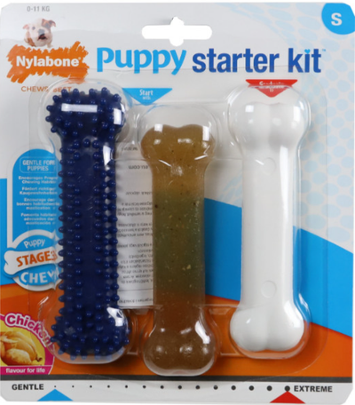 Nylabone Small Breeds Puppy Starter Kit