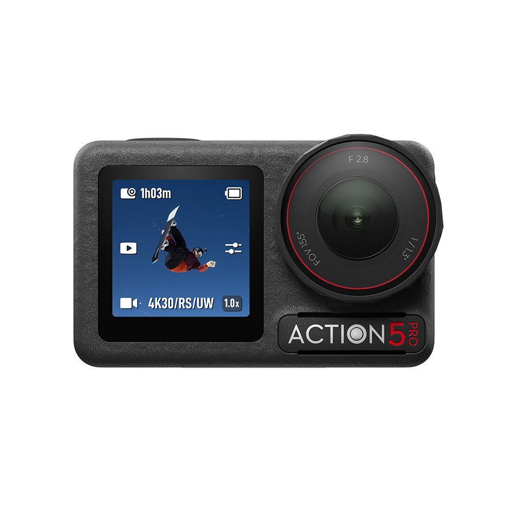 DJI Osmo Action 5 Pro action sports camera 40 MP 4K Ultra HD CMOS 25.4 / 1.3 mm (1 / 1.3") Wi-Fi 146 g - Image 1