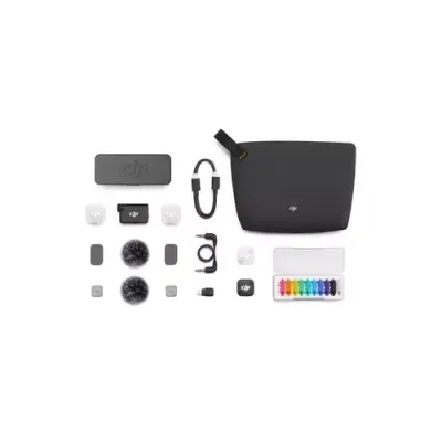 DJI Mic Mini 2 Wireless Microphone System with Charging Case (2TX+1RX) - Thumbnail 2