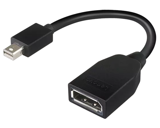 Lenovo 4X90L13971 DisplayPort cable Mini DisplayPort Black - Image 1